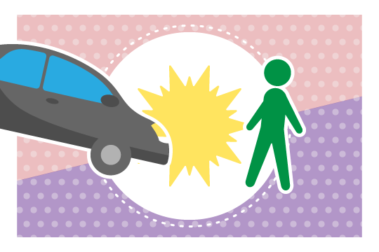 自動車と歩行者の事故の過失割合
